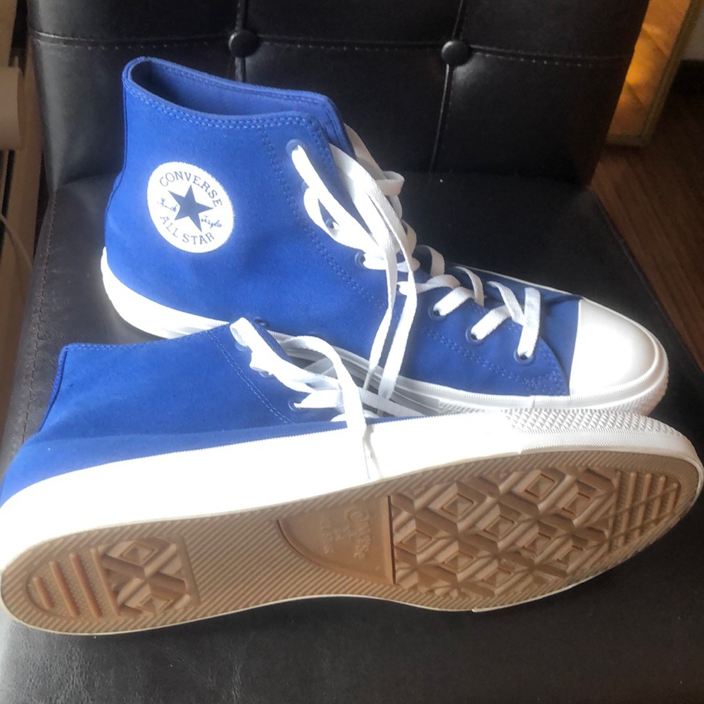 NEVER WORN converse all star blue size 13